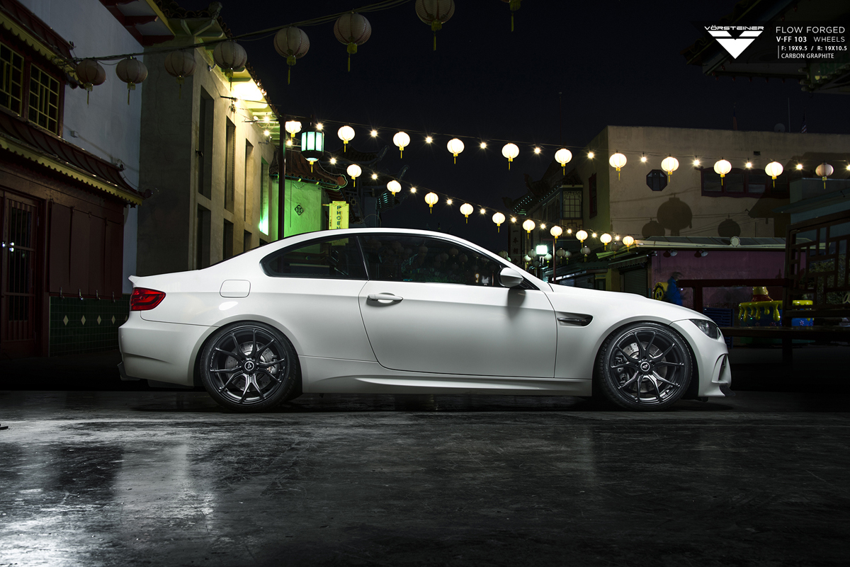 photo 5 BMW M3 custom wheels Vorsteiner VFF-103 19x9.5, ET , tire size X R19. 19x10.5 ET 