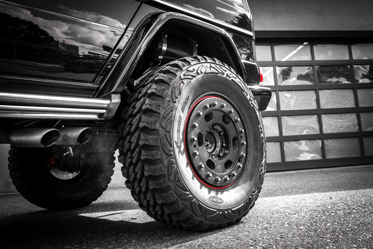 photo 3 Mercedes-Benz G-Class custom wheels Beadlock 18x, ET , tire size 395/60 R18. x ET