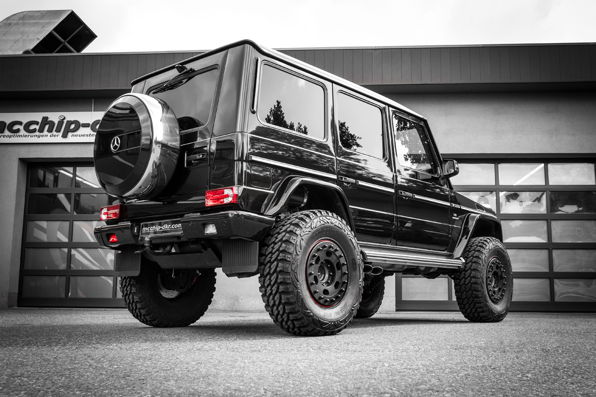 photo 5 Mercedes-Benz G-Class custom wheels Beadlock 18x, ET , tire size 395/60 R18. x ET