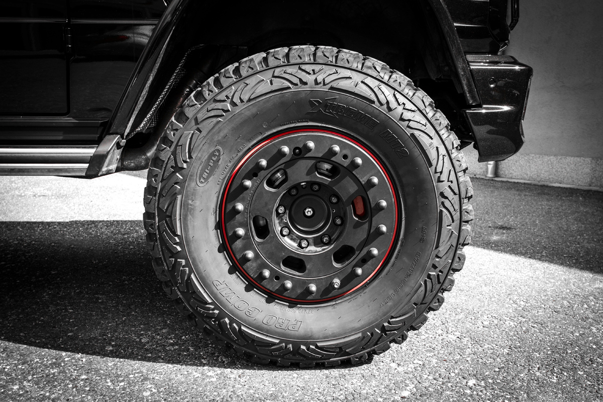 photo 1 Mercedes-Benz G-Class custom wheels Beadlock 18x, ET , tire size 395/60 R18. x ET