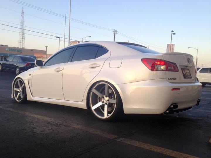 photo 1 Lexus IS-F custom wheels Vossen  CV3 20x9.0, ET , tire size 245/30 R20. 20x10.5 ET 285/25 R20