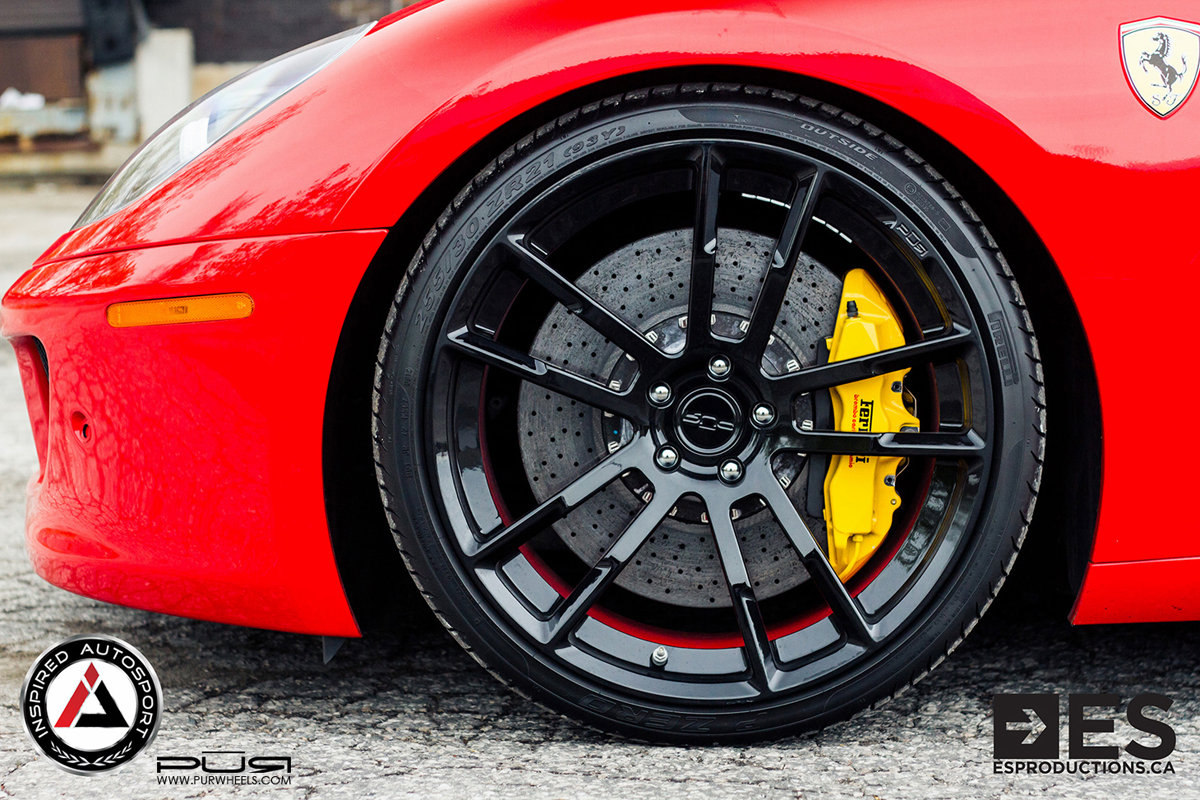 photo 5 Ferrari 599 GTB Fiorano custom wheels PUR 1NE 21x9.0, ET , tire size X R21. 22x12.0 ET