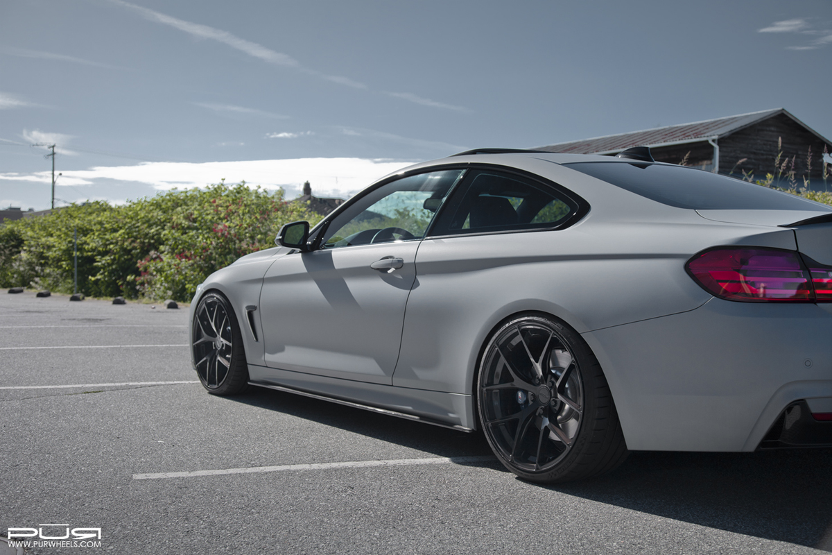 photo 1 BMW 435 custom wheels PUR 4OUR.SP 20x9.0, ET , tire size X R20. 20x10.5 ET 