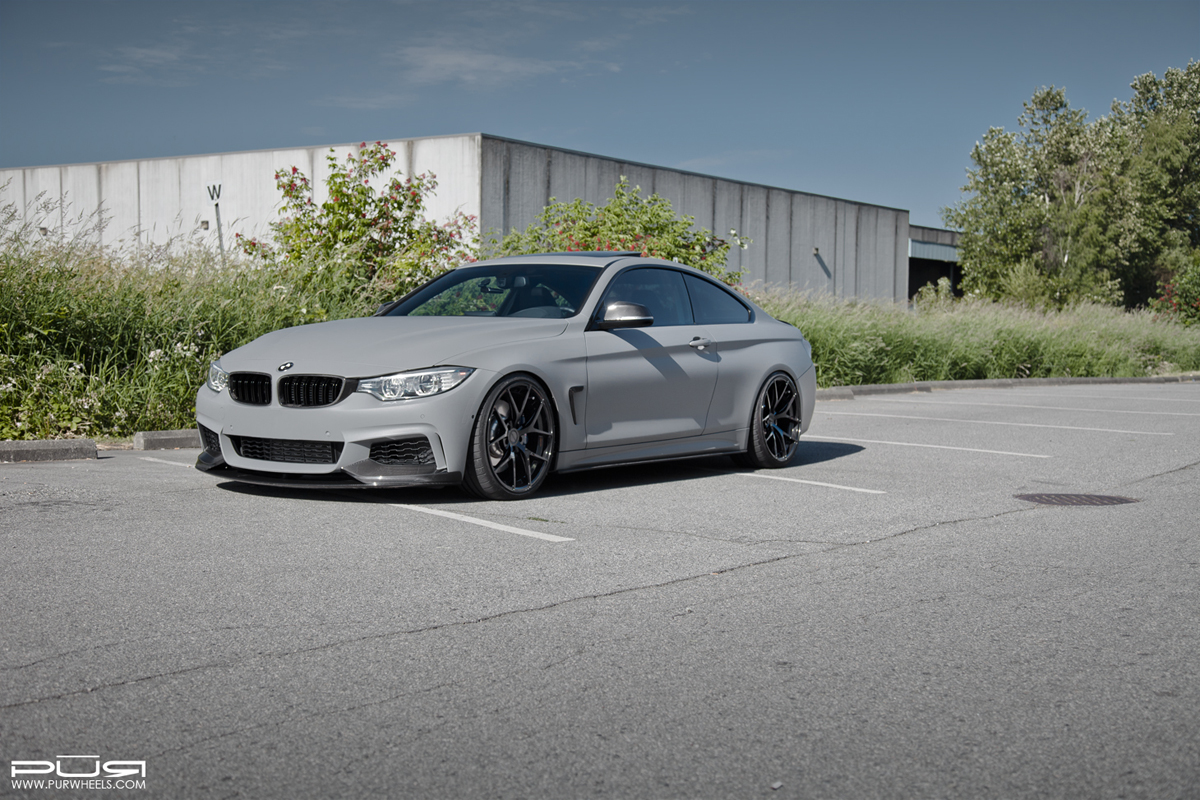 photo 4 BMW 435 custom wheels PUR 4OUR.SP 20x9.0, ET , tire size X R20. 20x10.5 ET 