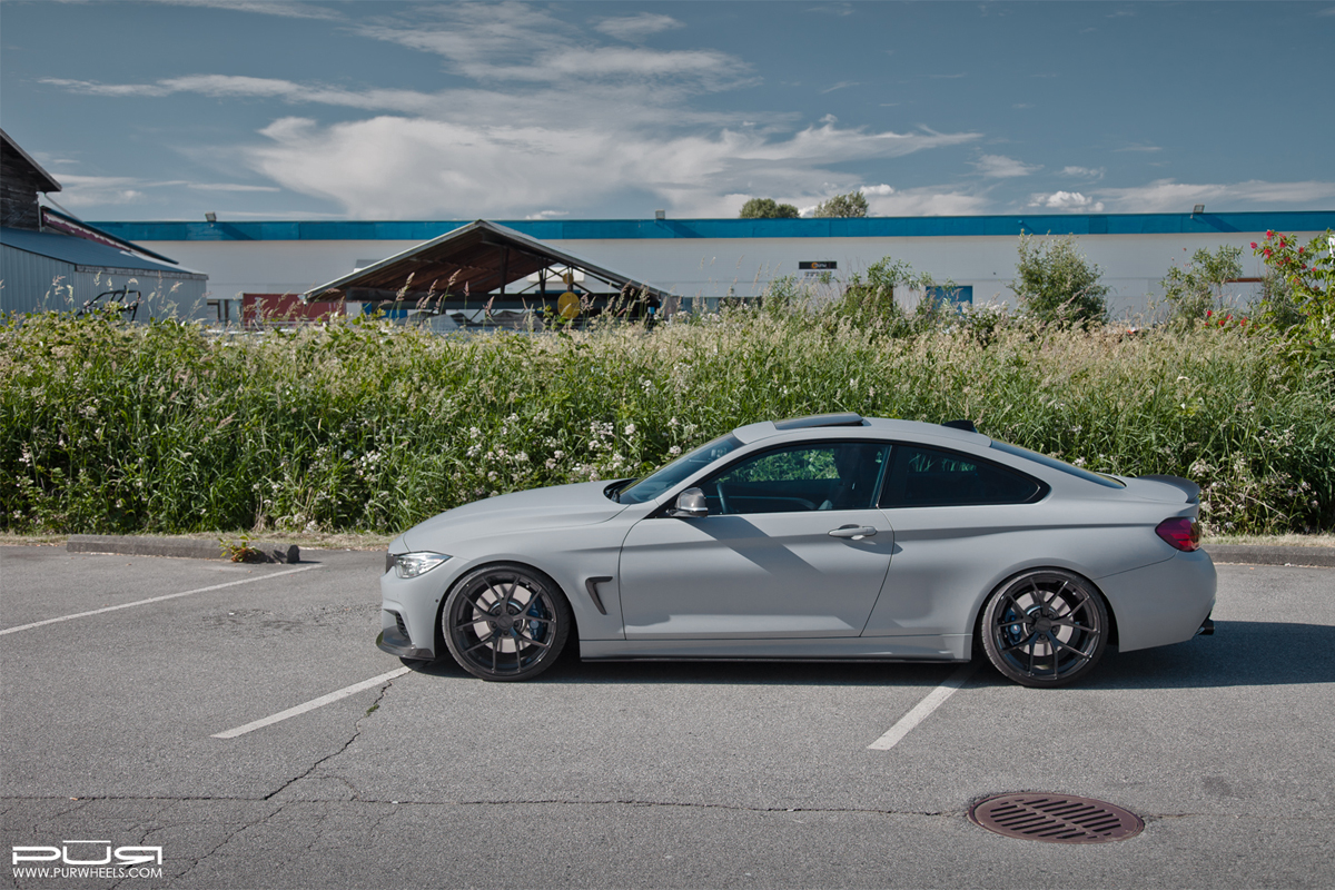 photo 5 BMW 435 custom wheels PUR 4OUR.SP 20x9.0, ET , tire size X R20. 20x10.5 ET 