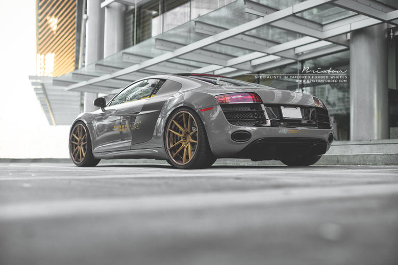 photo 3 Audi R8 custom wheels Brixton M53 Targa 20x9.0, ET , tire size X R20. 20x11.0 ET 