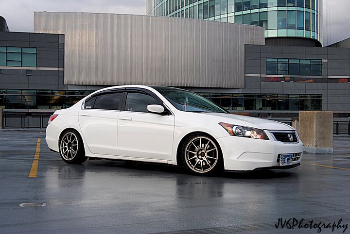 photo 1 Honda Accord custom wheels WedsSport TC105n 18x8.0, ET +42, tire size 225/40 R18. 18x9.5 ET+35 245/35 R18