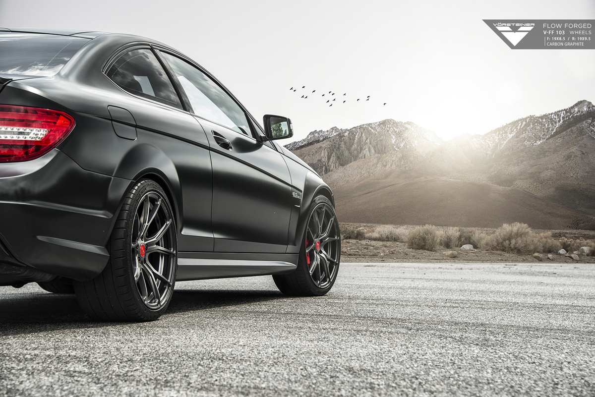 photo 3 Mercedes-Benz AMG C custom wheels Vorsteiner V-FF 103 19x8.5, ET , tire size X R19. 19x9.5 ET 