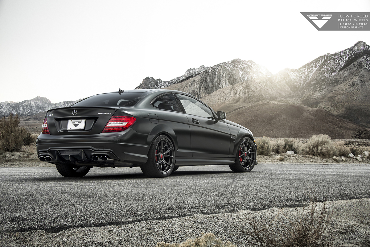 photo 4 Mercedes-Benz AMG C custom wheels Vorsteiner V-FF 103 19x8.5, ET , tire size X R19. 19x9.5 ET 