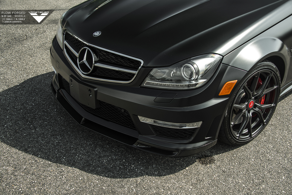 photo 1 Mercedes-Benz AMG C custom wheels Vorsteiner V-FF 103 19x8.5, ET , tire size X R19. 19x9.5 ET 