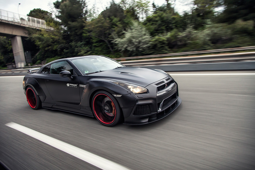 photo 3 Nissan GT-R custom wheels Prior Design PD 21x10.5, ET , tire size X R21. 21x13.0 ET