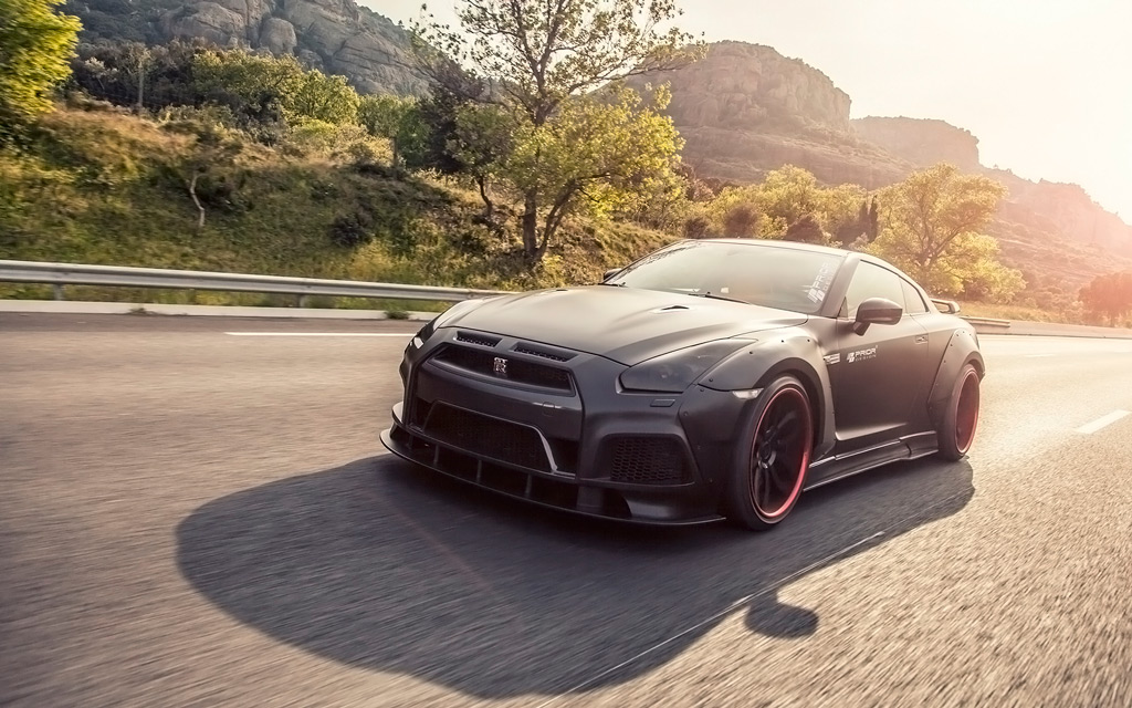 photo 1 Nissan GT-R custom wheels Prior Design PD 21x10.5, ET , tire size X R21. 21x13.0 ET