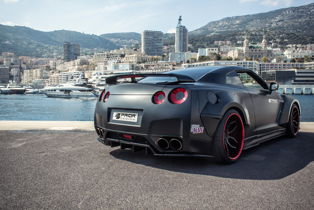 photo 5 Nissan GT-R custom wheels Prior Design PD 21x10.5, ET , tire size X R21. 21x13.0 ET