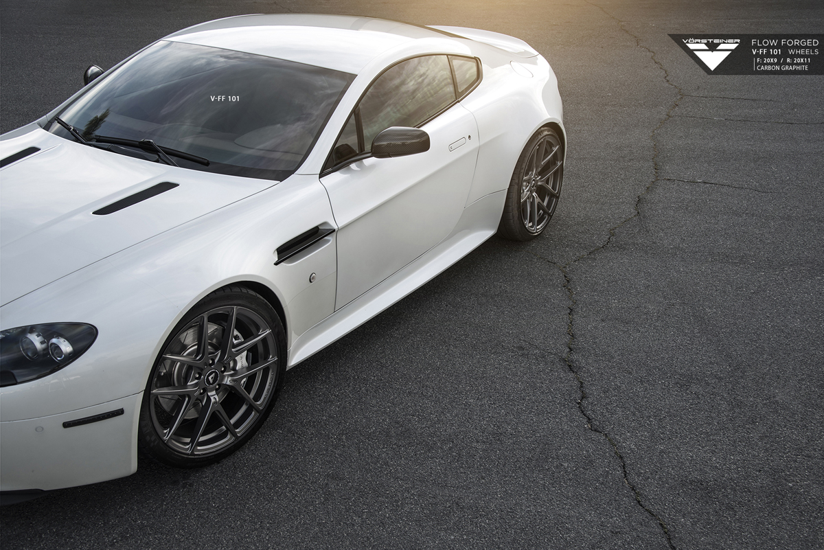 photo 2 Aston Martin V8 Vantage custom wheels Vorsteiner VFF-103 20x9.0, ET , tire size X R20. 20x11.0 ET