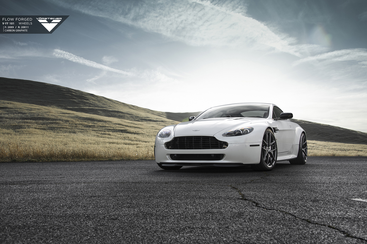 photo 5 Aston Martin V8 Vantage custom wheels Vorsteiner VFF-103 20x9.0, ET , tire size X R20. 20x11.0 ET