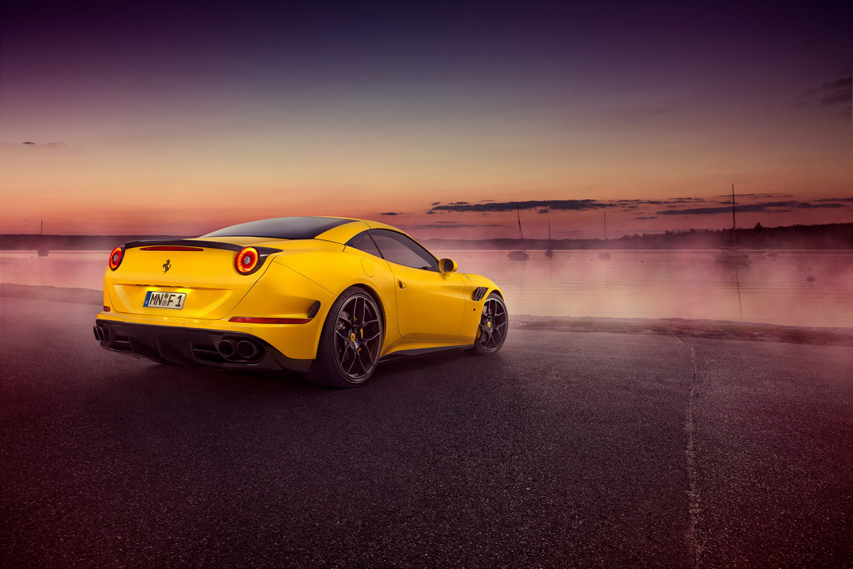 photo 2 Ferrari California custom wheels Novitec Rosso NF4 21x9.0, ET , tire size 255/30 R21. 22x12.0 ET 315/25 R22