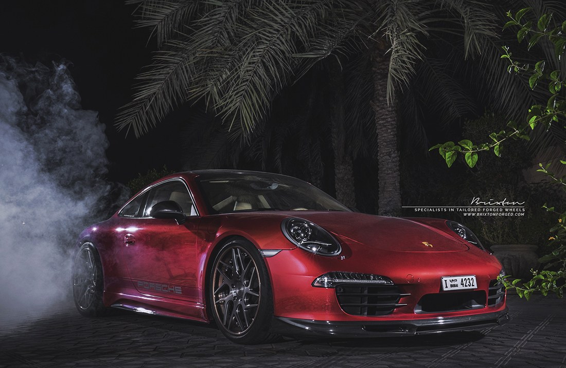 photo 2 Porsche 911 custom wheels Brixton CM7 20x9.0, ET , tire size X R20. 20x11.0 ET 