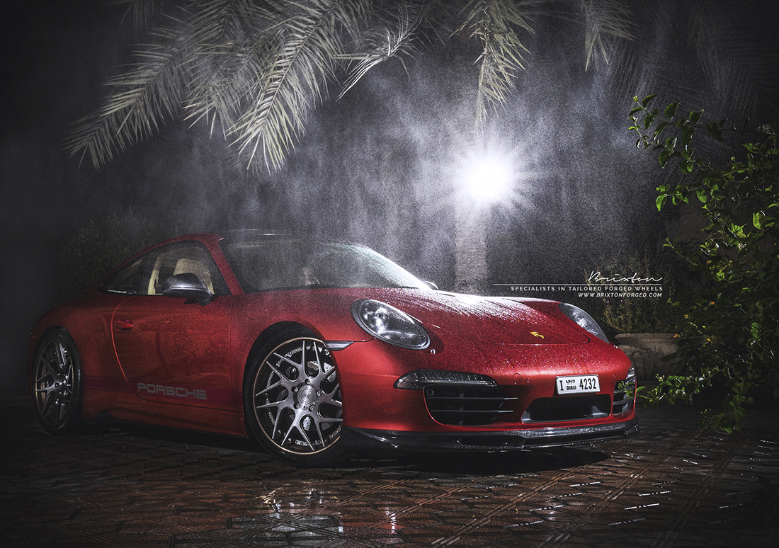 photo 5 Porsche 911 custom wheels Brixton CM7 20x9.0, ET , tire size X R20. 20x11.0 ET 