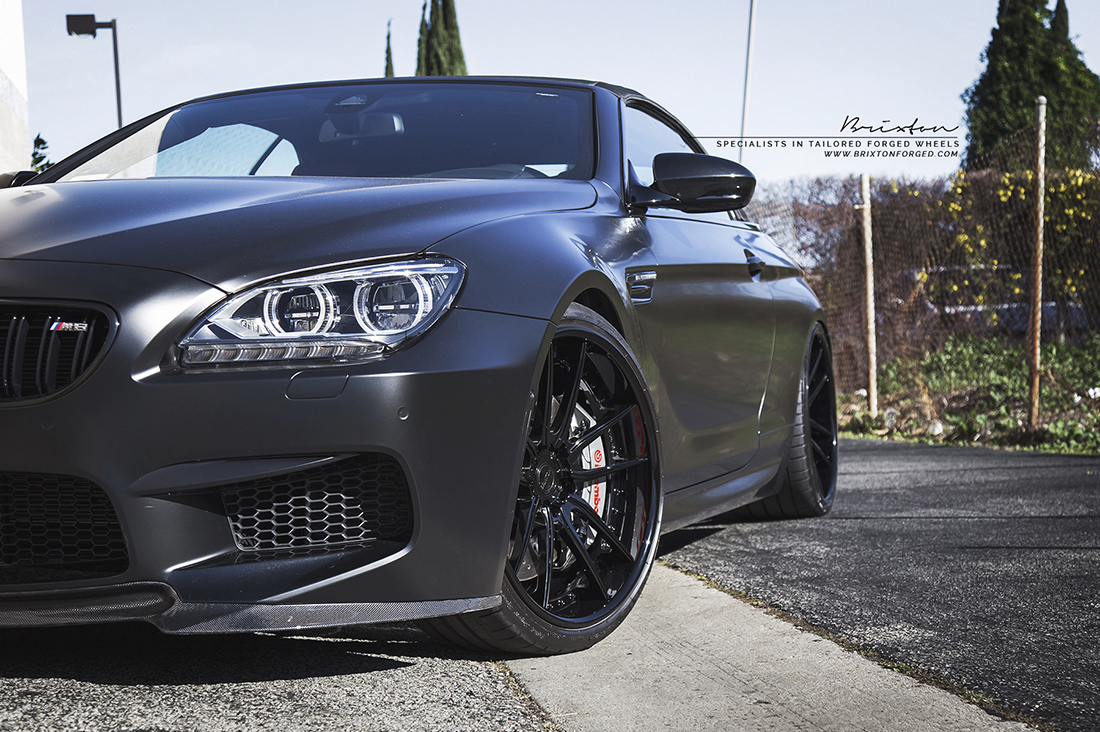 photo 4 BMW M6 custom wheels Brixton Monaco M53 21x10.0, ET , tire size 255/30 R21. 21x11.0 ET 295/25 R21