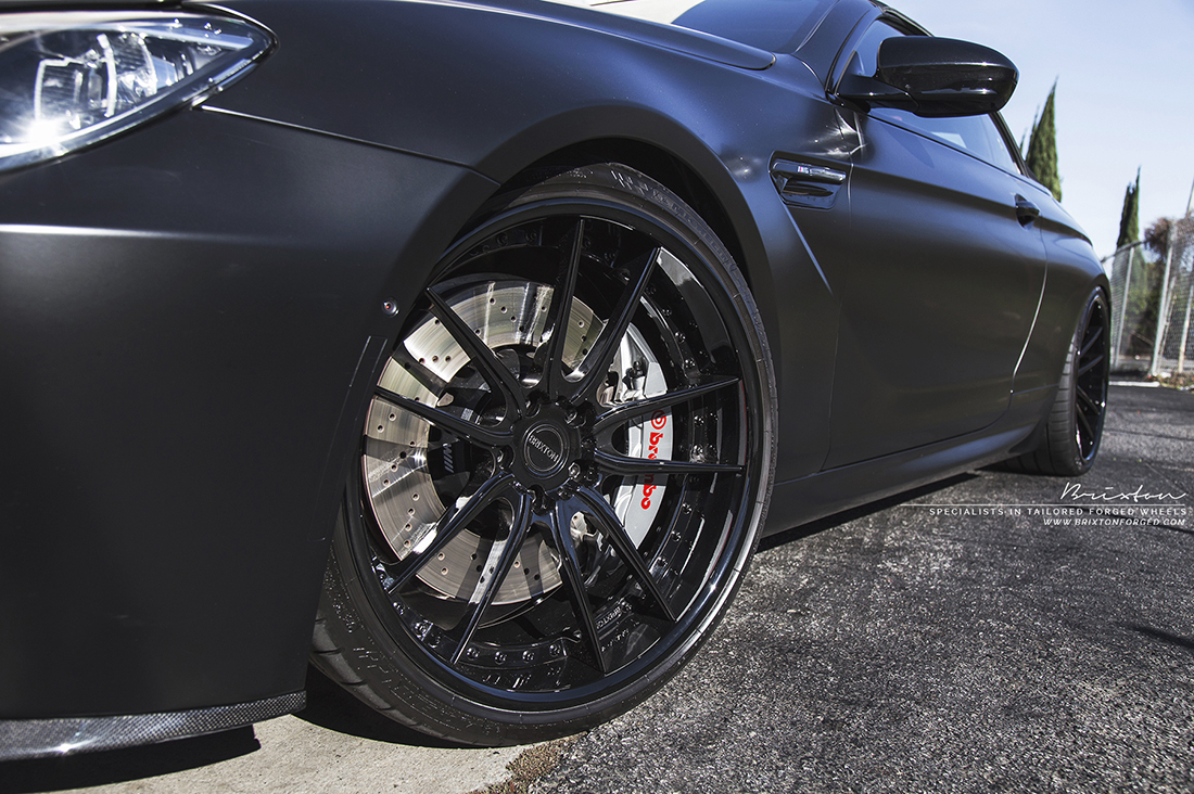 photo 1 BMW M6 custom wheels Brixton Monaco M53 21x10.0, ET , tire size 255/30 R21. 21x11.0 ET 295/25 R21