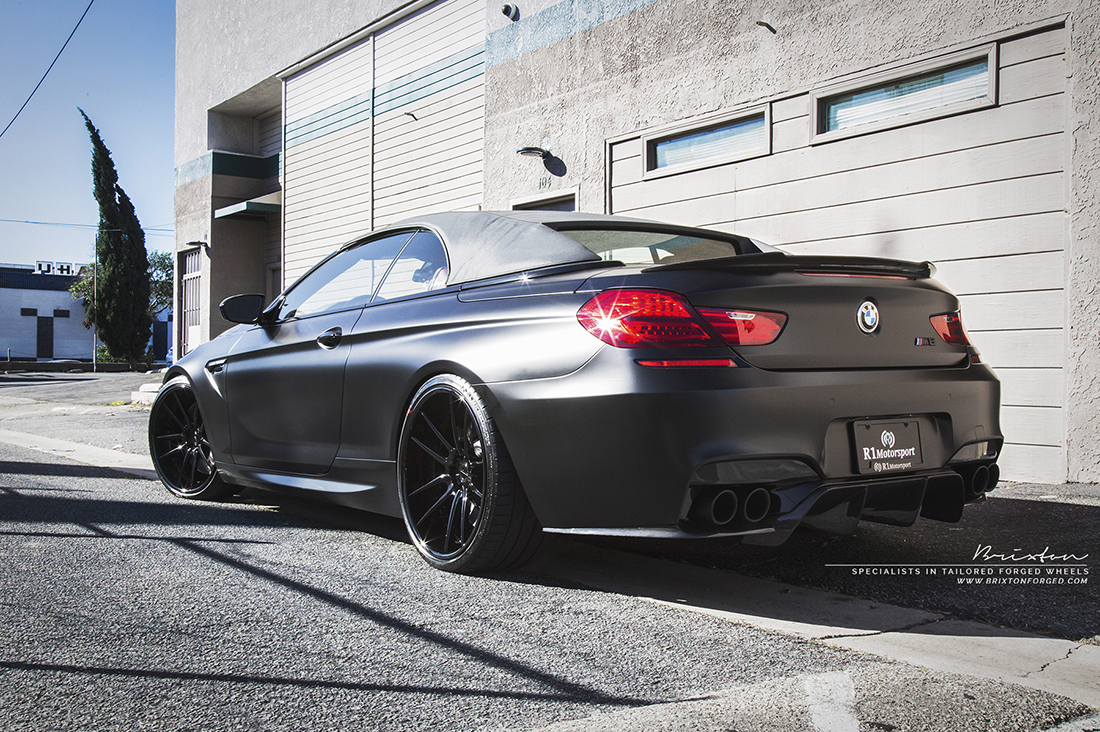 photo 2 BMW M6 custom wheels Brixton Monaco M53 21x10.0, ET , tire size 255/30 R21. 21x11.0 ET 295/25 R21