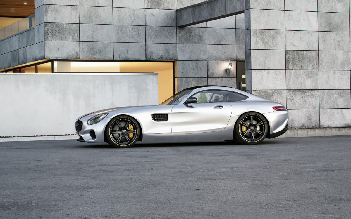 photo 3 Mercedes-Benz AMG GT custom wheels 6Sporz²  21x9.0, ET , tire size 245/30 R21. 21x11.5 ET 305/25 R21