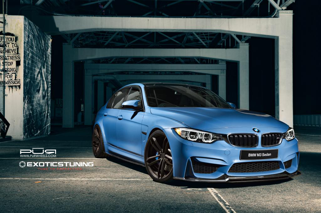 photo 2 BMW M3 custom wheels PUR RS07 20x9.0, ET , tire size X R20. 20x11.0 ET