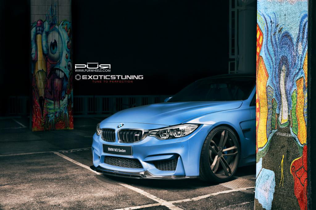 photo 8 BMW M3 custom wheels PUR RS07 20x9.0, ET , tire size X R20. 20x11.0 ET