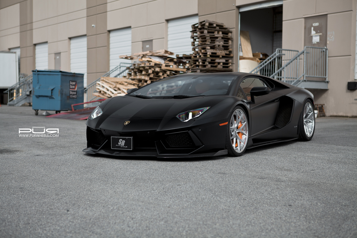 photo 3 Lamborghini Aventador custom wheels PUR LX04.V3 20x9.0, ET , tire size X R20. 21x12.5 ET 