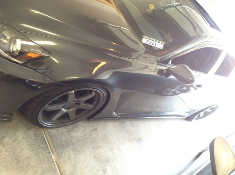 photo 1 Lexus IS-F custom wheels Volk TE-37 19x9.5, ET +20, tire size 235/35 R19. 19x9.5 ET+30 265/30 R19