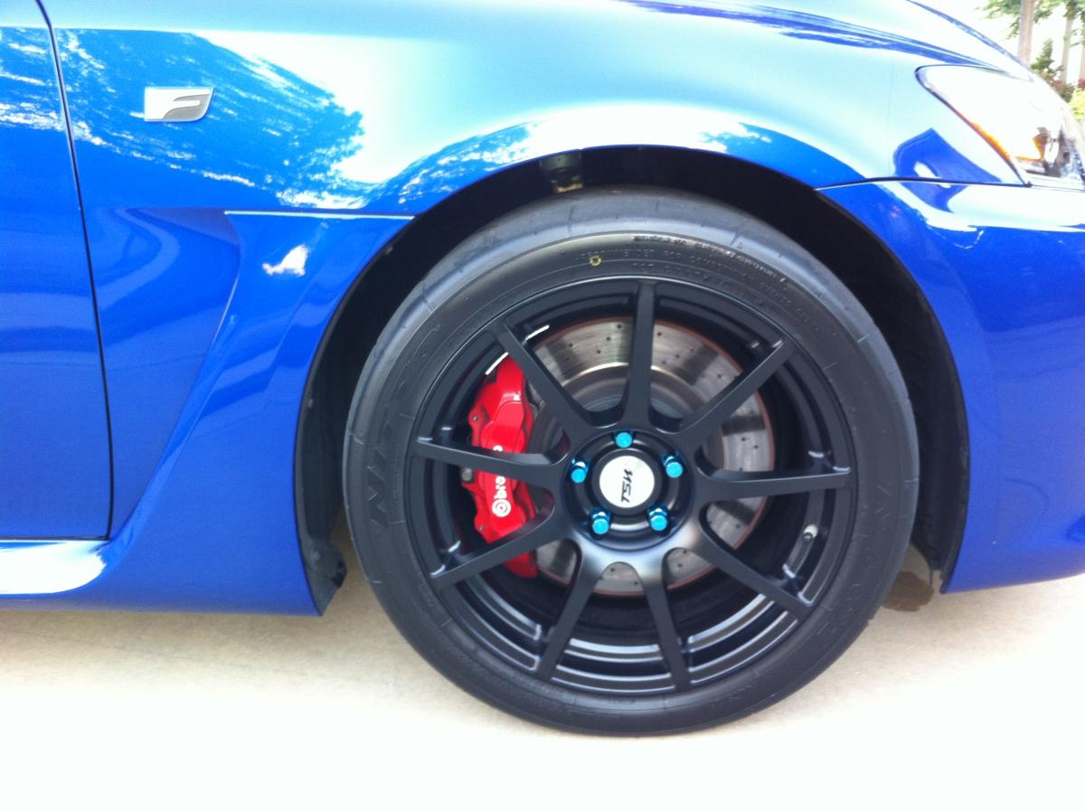 photo 1 Lexus IS-F custom wheels TSW  Interlagos 18x9.5, ET , tire size 275/35 R18. x ET 
