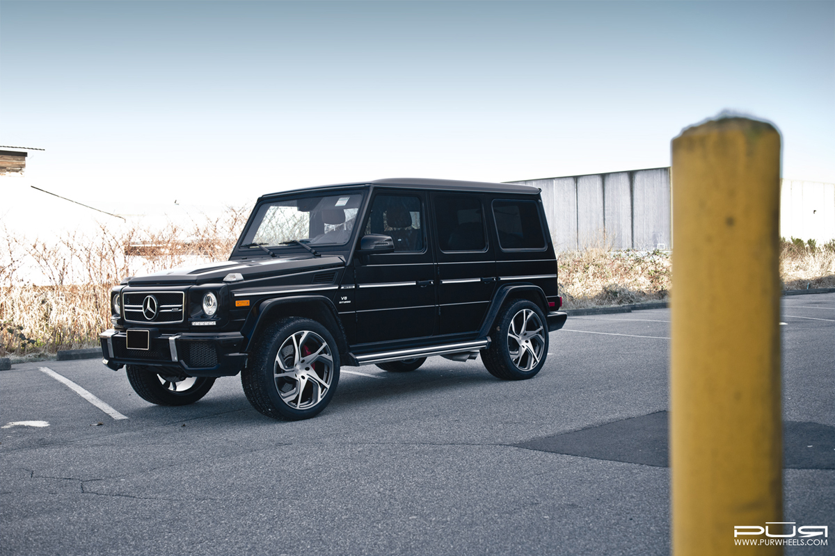 photo 2 Mercedes-Benz G-Class custom wheels PUR RS12 24x10.5, ET , tire size X R24. x ET