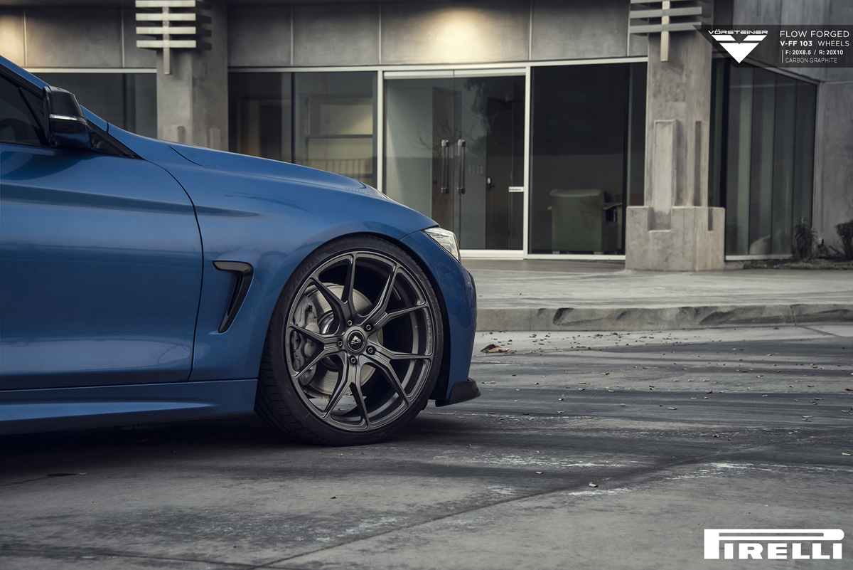 photo 1 BMW 435 custom wheels Vorsteiner VFF-103 20x8.5, ET , tire size 245/30 R20. 20x10.0 ET 275/30 R20