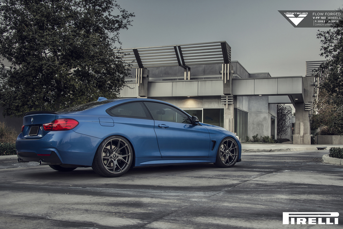 photo 3 BMW 435 custom wheels Vorsteiner VFF-103 20x8.5, ET , tire size 245/30 R20. 20x10.0 ET 275/30 R20