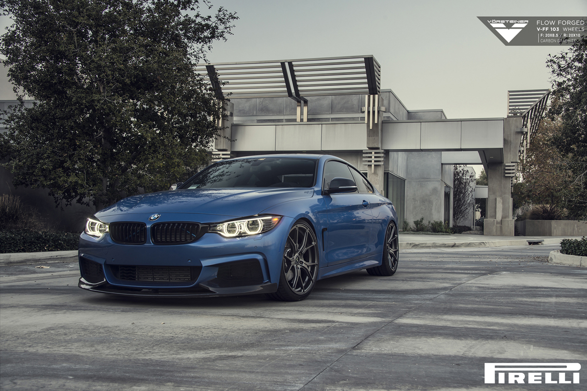 photo 4 BMW 435 custom wheels Vorsteiner VFF-103 20x8.5, ET , tire size 245/30 R20. 20x10.0 ET 275/30 R20