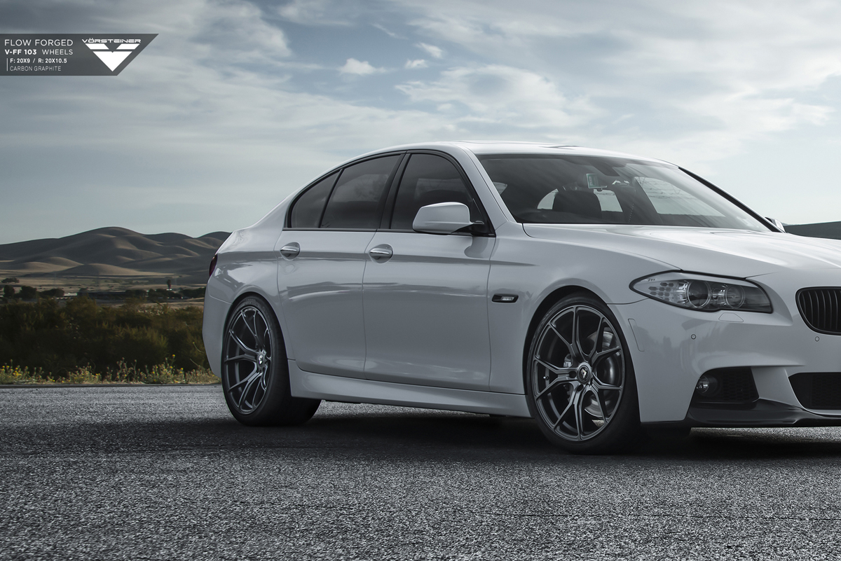 photo 3 BMW M5 custom wheels Vorsteiner VFF-103 20x9.0, ET , tire size 245/35 R20. 20x10.5 ET 285/30 R20