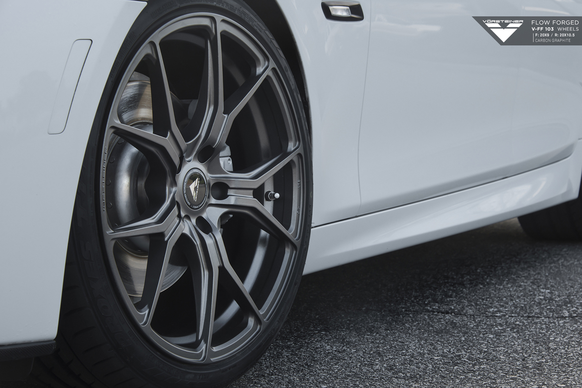 photo 1 BMW M5 custom wheels Vorsteiner VFF-103 20x9.0, ET , tire size 245/35 R20. 20x10.5 ET 285/30 R20