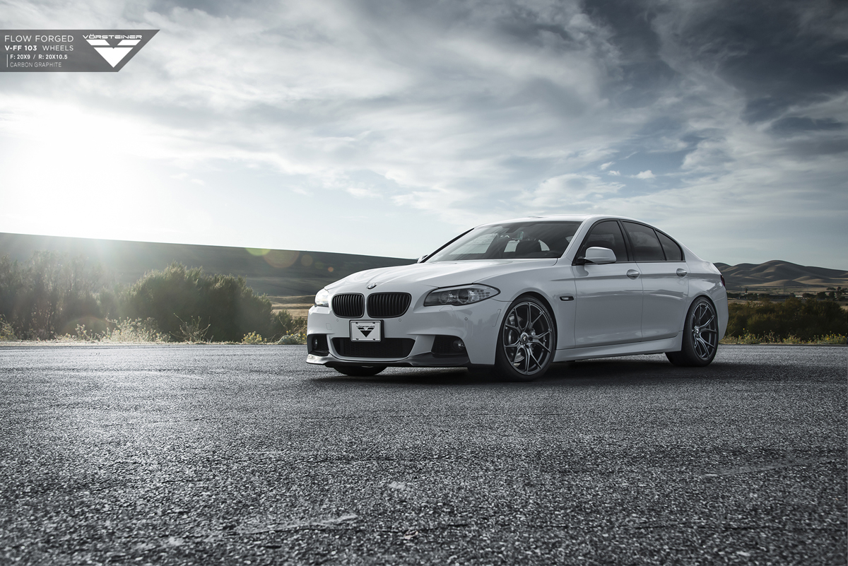 photo 4 BMW M5 custom wheels Vorsteiner VFF-103 20x9.0, ET , tire size 245/35 R20. 20x10.5 ET 285/30 R20