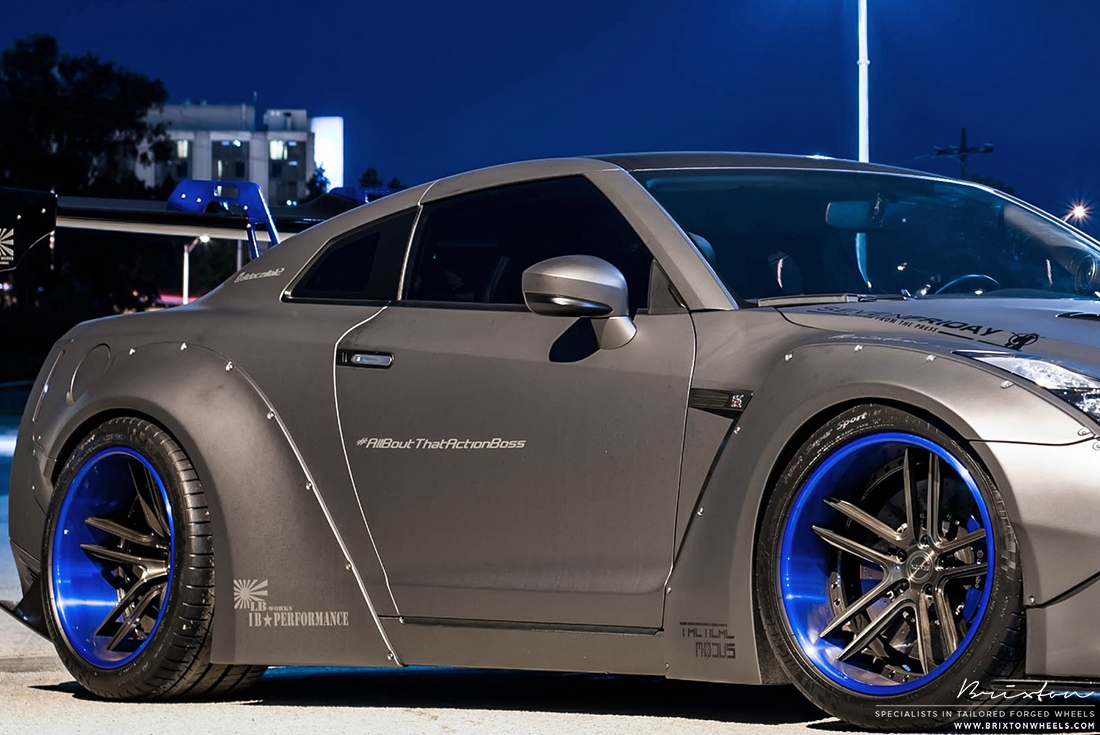 photo 1 Nissan GT-R custom wheels Brixton R25 20x12.5, ET , tire size X R20. x ET