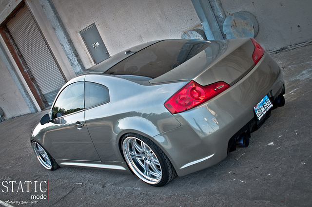 photo 2 Infiniti G35 custom wheels WORK T1S 20x9.5, ET 0, tire size 225/35 R20. 20x10.5 ET0 245/35 R20