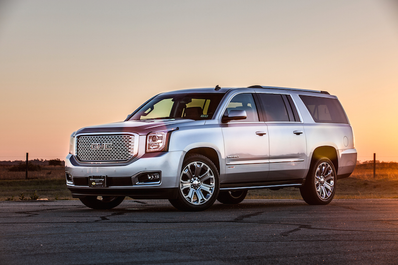 photo 1 GMC Yukon custom wheels Hennessey  x, ET , tire size X R. x ET 