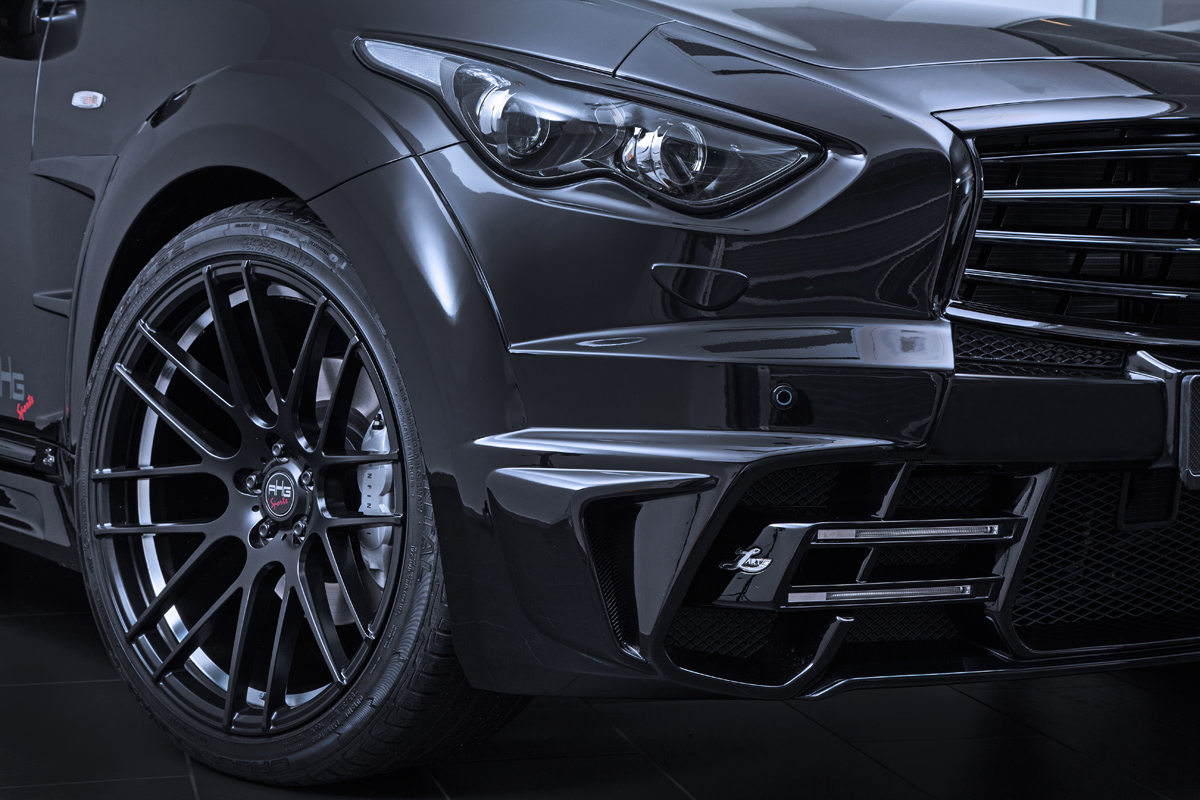 photo 3 Infiniti QX70 custom wheels AHG-Sports  22x, ET , tire size 285/35 R22. x ET 