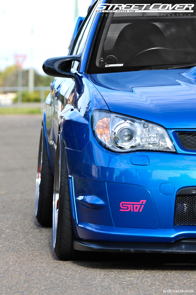 photo 1 Subaru Impreza WRX STi custom wheels Rays Engineering TE37SL 19x9.5, ET +22, tire size 235/35 R19. x ET 