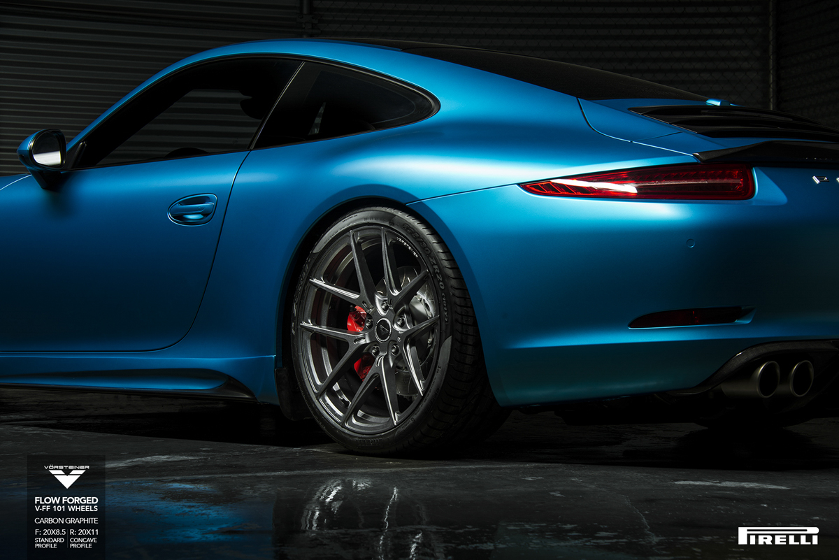 photo 3 Porsche 911 custom wheels Vorsteiner VFF-101 20x8.5, ET , tire size 245/35 R20. 20x11.0 ET 295/30 R20