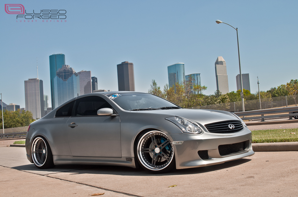 photo 3 Infiniti G35 custom wheels Lusso Forged LFC5 20x9.5, ET -2, tire size 225/35 R20. 20x10.5 ET-2 245/35 R20