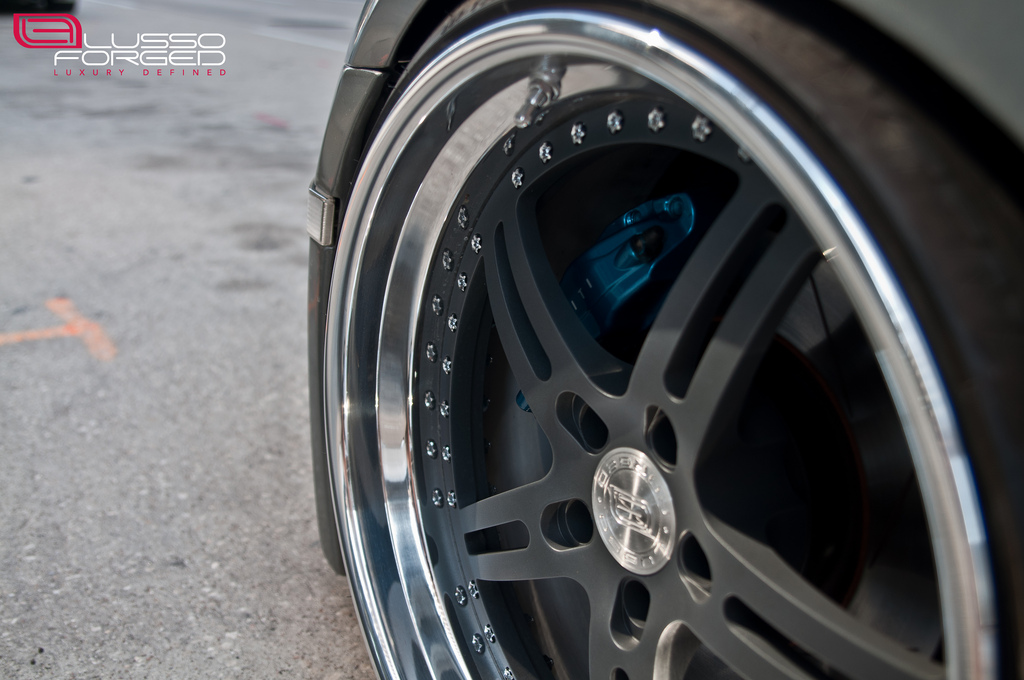 photo 7 Infiniti G35 custom wheels Lusso Forged LFC5 20x9.5, ET -2, tire size 225/35 R20. 20x10.5 ET-2 245/35 R20