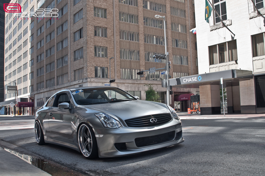 photo 8 Infiniti G35 custom wheels Lusso Forged LFC5 20x9.5, ET -2, tire size 225/35 R20. 20x10.5 ET-2 245/35 R20