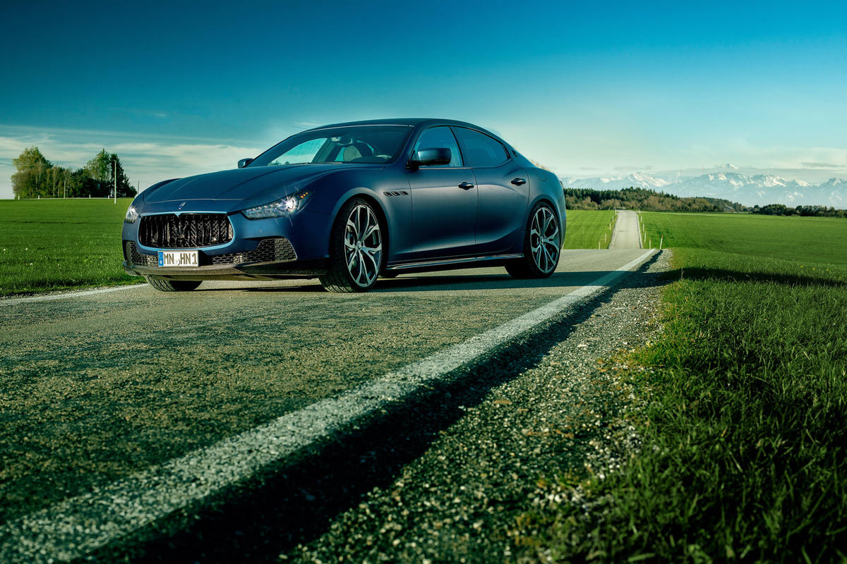 photo 2 Maserati Ghibli custom wheels 1-Piece NM1 22x, ET , tire size 255/30 R22. x ET 315/25 R