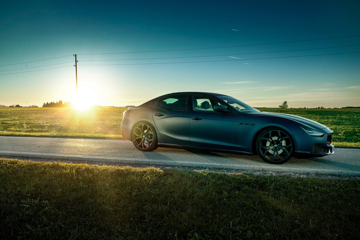 photo 4 Maserati Ghibli custom wheels 1-Piece NM1 22x, ET , tire size 255/30 R22. x ET 315/25 R
