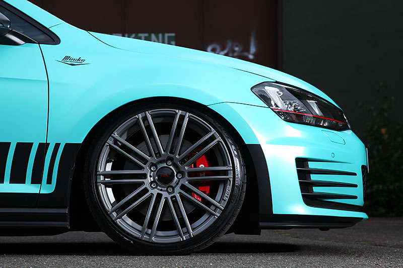 photo 1 Volkswagen GTI custom wheels ASA AS3 19x8.5, ET , tire size 225/35 R19. x ET 